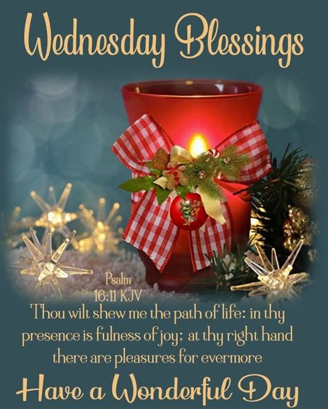 wednesday christmas blessings images